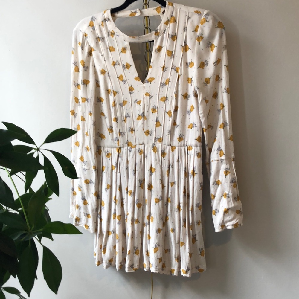 Free People Floral Tunic
